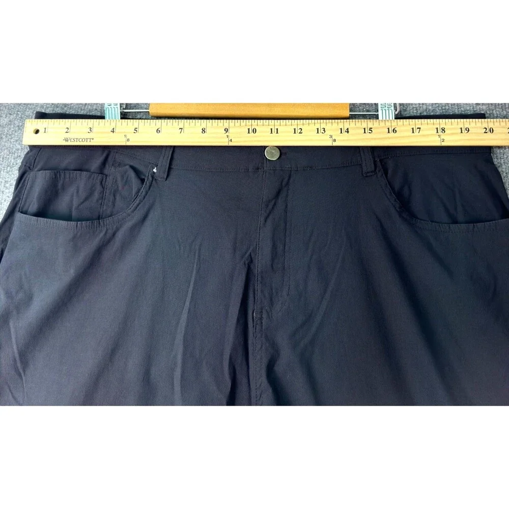 Telluride Clothing Co Men’s Pants Size 40 Black Stretch Nylon Spandex Straight